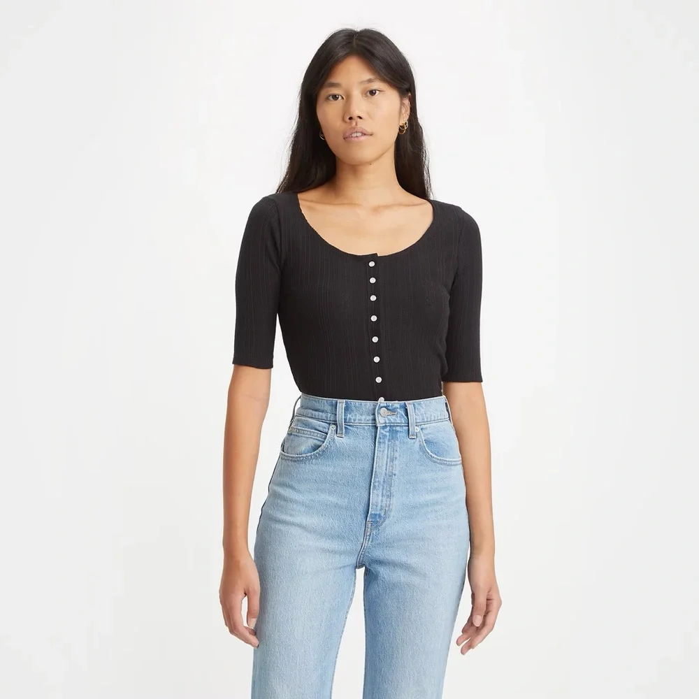 Levi’s Dry Goods Pointelle Top - Picture 2 of 9